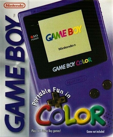 Nintendo Game Boy Color top in Grape